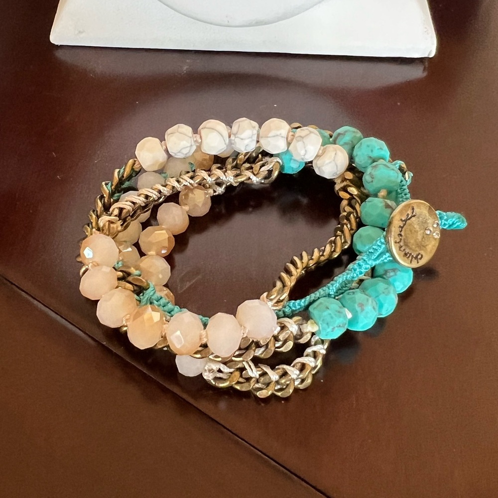 Chloe + Isabel Bead + Chain Multi-Wrap Bracelet